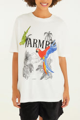 BLUSA T-SHIRT MEDIA PAISAGEM IPANEMA 344260 FARM RIO